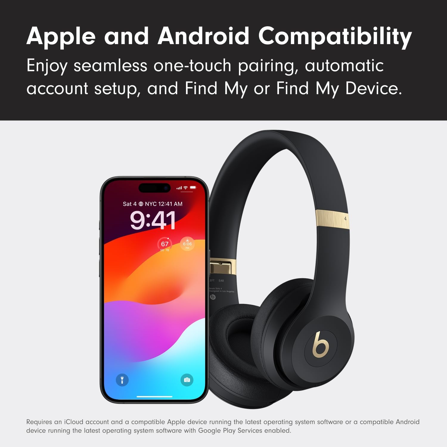 Beats Solo 4 BT Wireless On-Ear Headphones Beats Solo 4 BT Wireless On-Ear Headphones